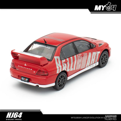 (UNSEAL UNIT) [Hobby Japan] Mitsubishi Lancer Evolution 7 GSR RALLIART - Palmer Red