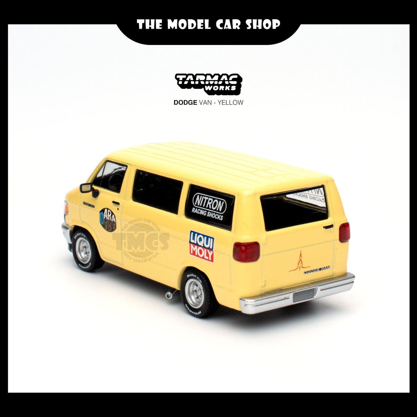 (UNSEAL UNIT) [Tarmac Works] Dodge Van - Yellow