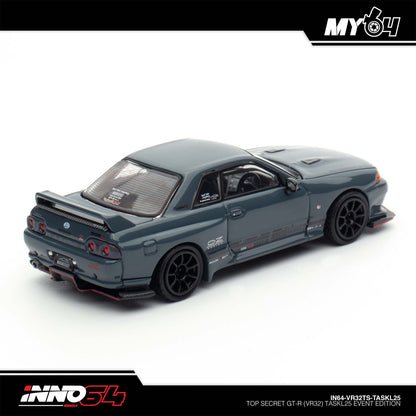 [INNO64] 1:64 Nissan Skyline GT-R R32 - Stealth Grey (TASKL25)