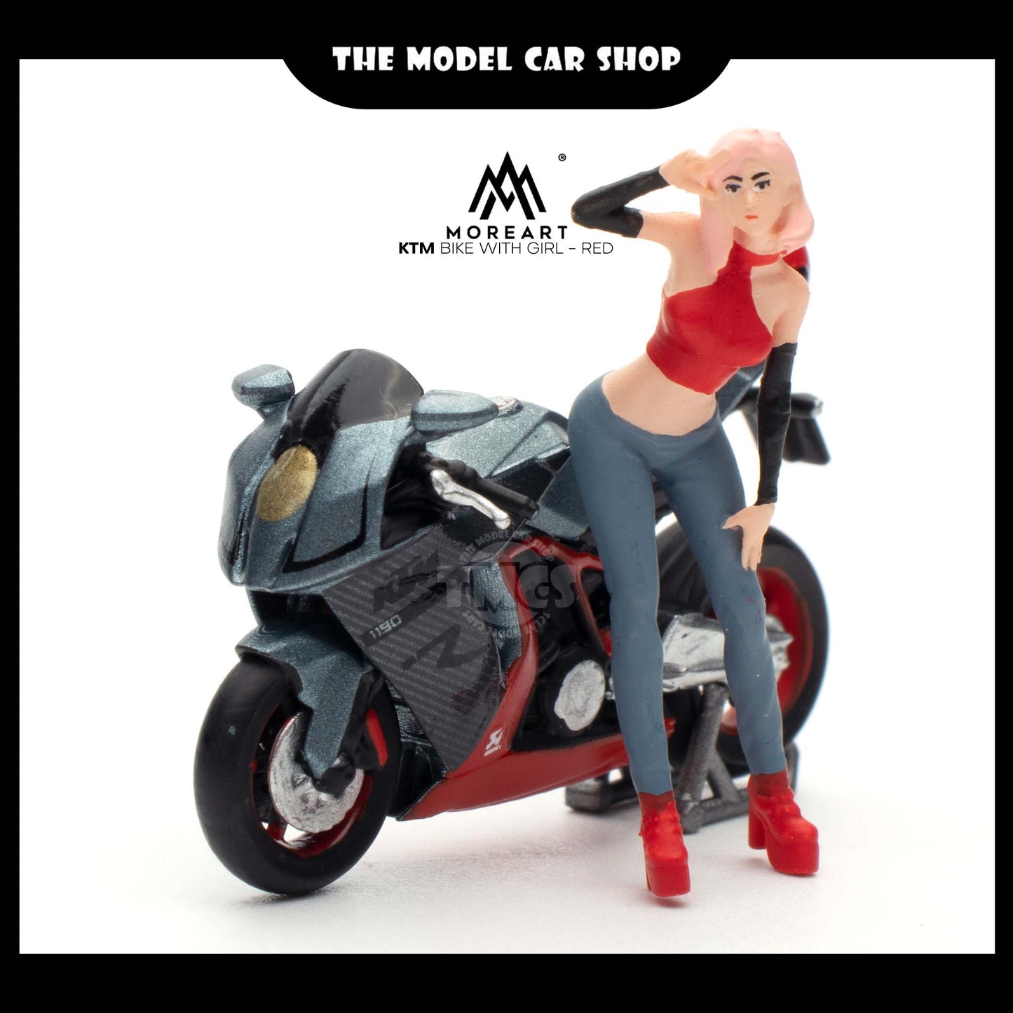 [More Art] KTM Bike with Girl