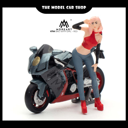 [More Art] KTM Bike with Girl