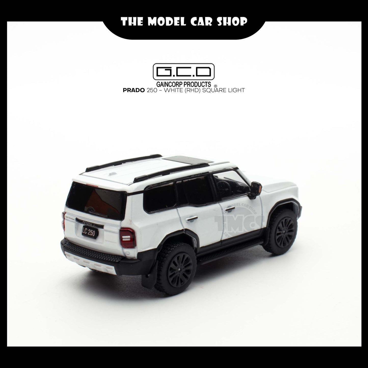 [GCD] Prado 250 - White (RHD) Square Light (423)