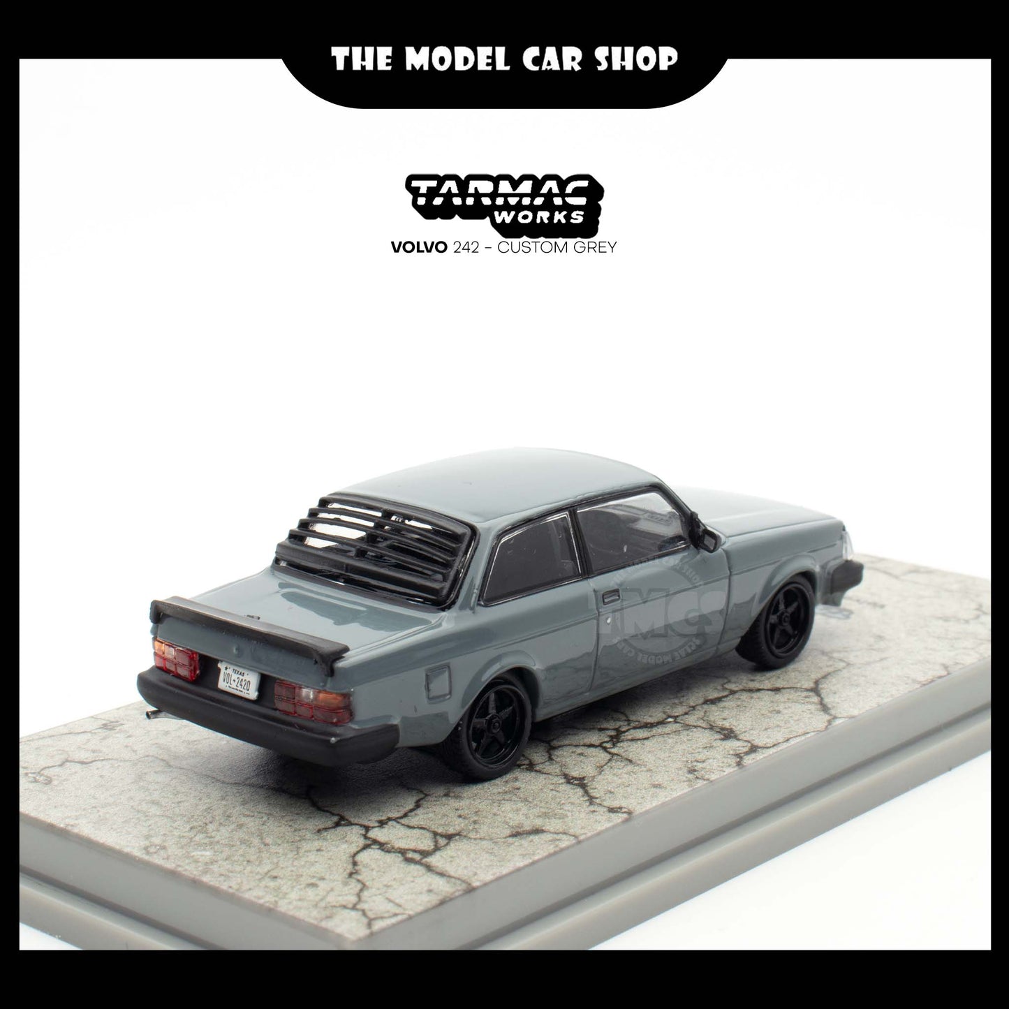 [Tarmac Works] Volvo 242 - Custom Grey