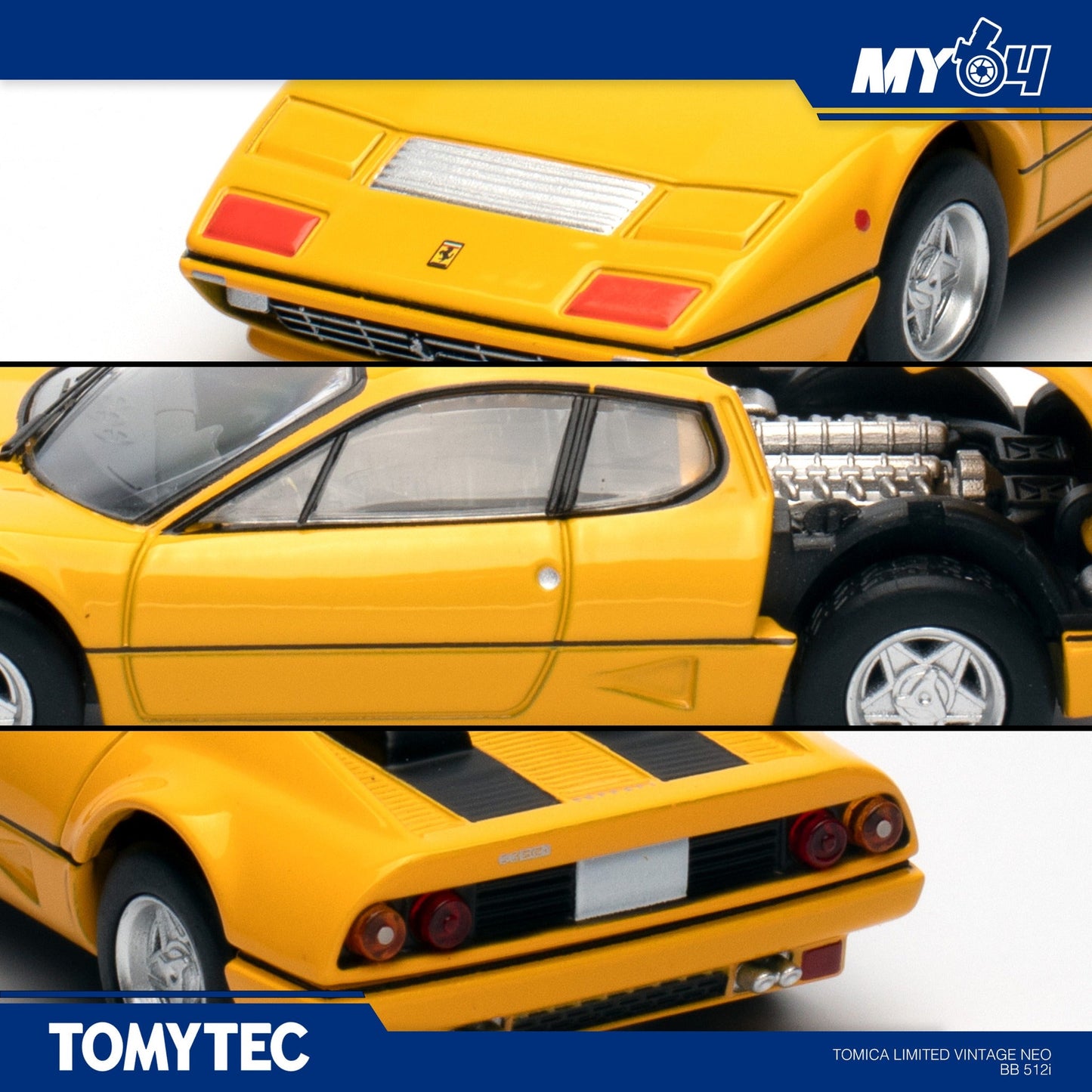 [TLVN] Ferrari 512 BBi - Yellow