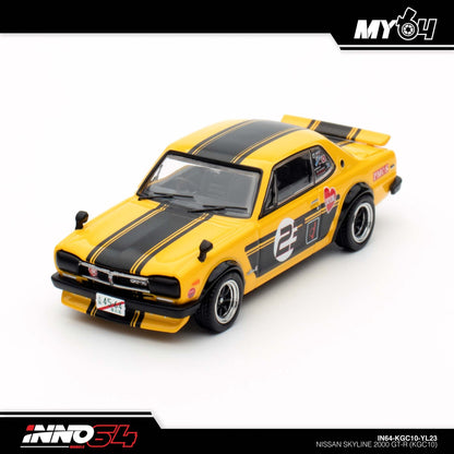 [INNO64] Nissan Skyline 2000 GT-R (KPGC10) - Yellow
