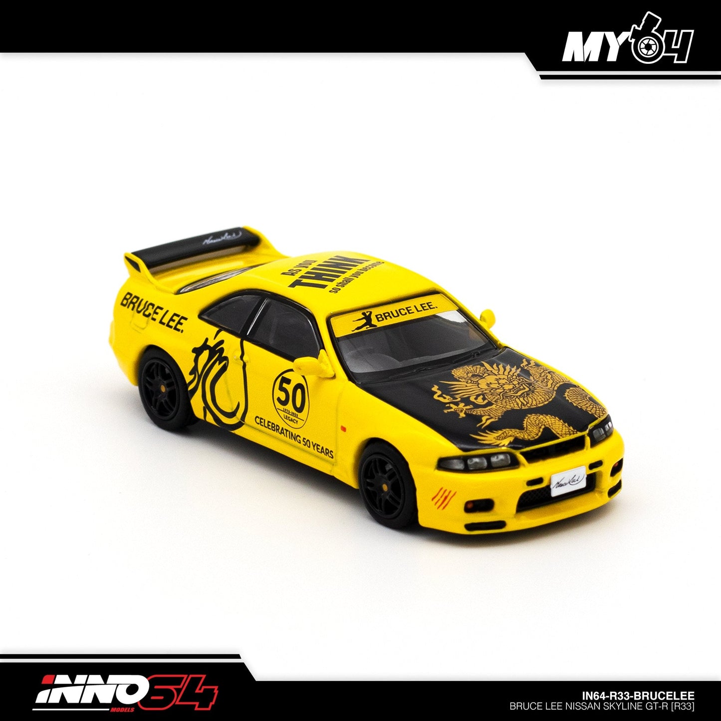 [INNO64] 1:64 Nissan Skyline GT-R R33 - Bruce Lee