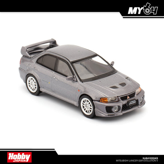 [Hobby Japan] Mitsubishi Lancer GSR Evolution V (CP9A) - Satellite Silver