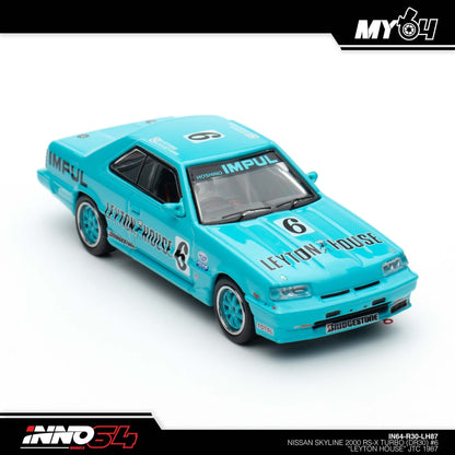 [INNO64] Nissan Skyline 2000 RS-X Turbo (DR30) #6 "LEYTON HOUSE" JTC 1987