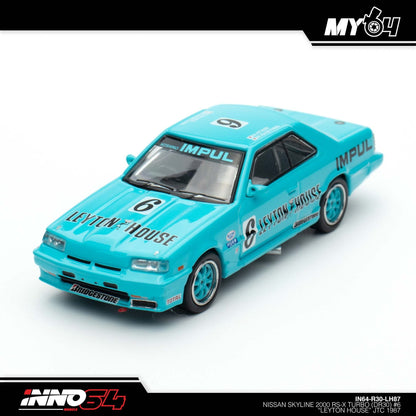 [INNO64] Nissan Skyline 2000 RS-X Turbo (DR30) #6 "LEYTON HOUSE" JTC 1987