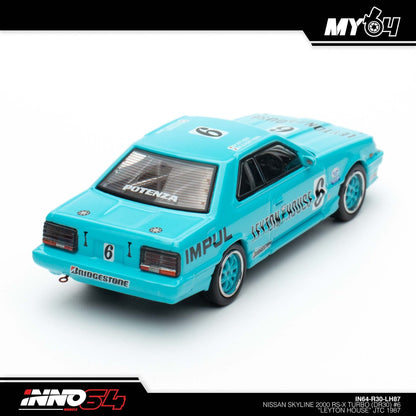[INNO64] Nissan Skyline 2000 RS-X Turbo (DR30) #6 "LEYTON HOUSE" JTC 1987