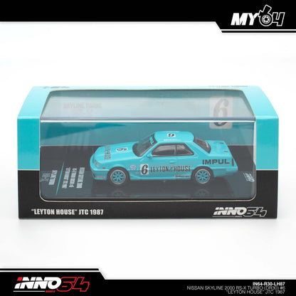 [INNO64] Nissan Skyline 2000 RS-X Turbo (DR30) #6 "LEYTON HOUSE" JTC 1987