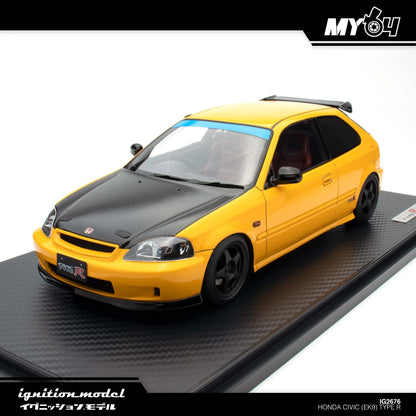 [Ignition Model] Honda Civic (EK9) Type R - Yellow