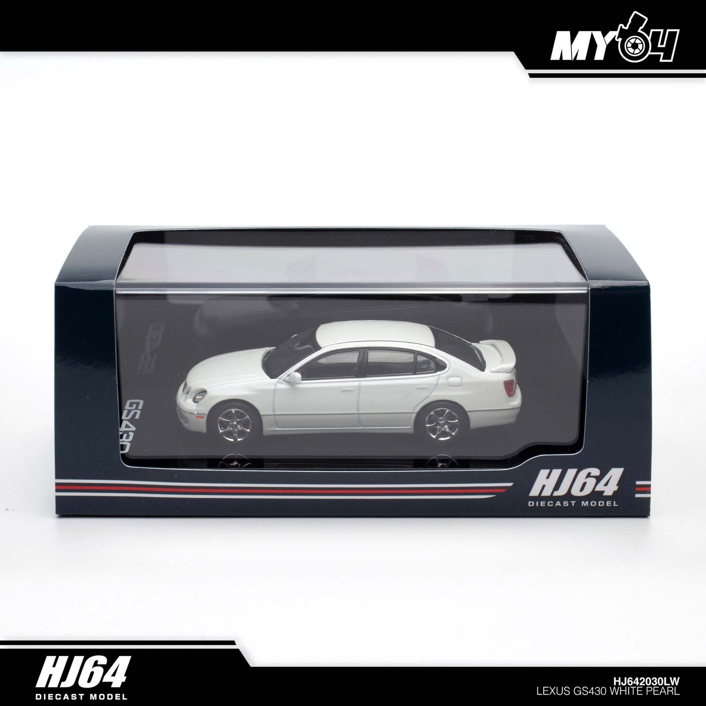 (UNSEAL UNIT) [Hobby Japan] Lexus GS430 - White Pearl
