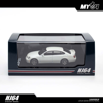 (UNSEAL UNIT) [Hobby Japan] Lexus GS430 - White Pearl