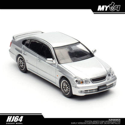 [Hobby Japan] Toyota Aristo V300 Vertex Edition Custom Version - Silver Metallic