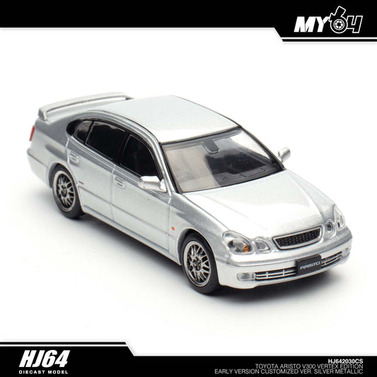 [Hobby Japan] Toyota Aristo V300 Vertex Edition Custom Version - Silver Metallic
