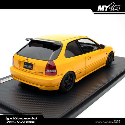[Ignition Model] Honda Civic (EK9) Type R - Yellow