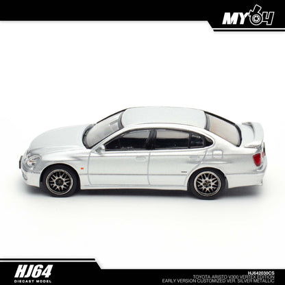 [Hobby Japan] Toyota Aristo V300 Vertex Edition Custom Version - Silver Metallic