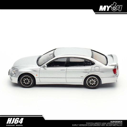 [Hobby Japan] Toyota Aristo V300 Vertex Edition Custom Version - Silver Metallic