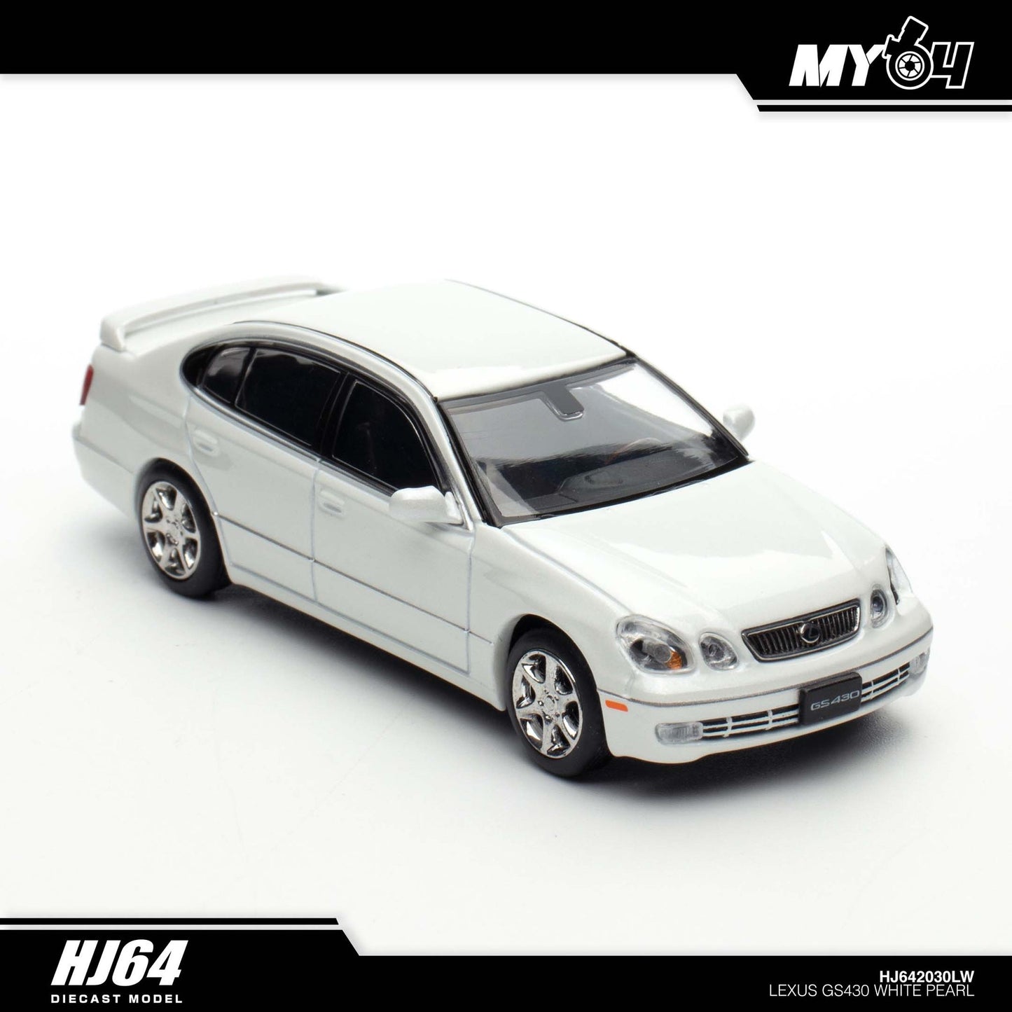 (UNSEAL UNIT) [Hobby Japan] Lexus GS430 - White Pearl