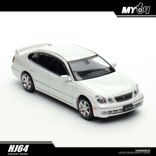 (UNSEAL UNIT) [Hobby Japan] Lexus GS430 - White Pearl