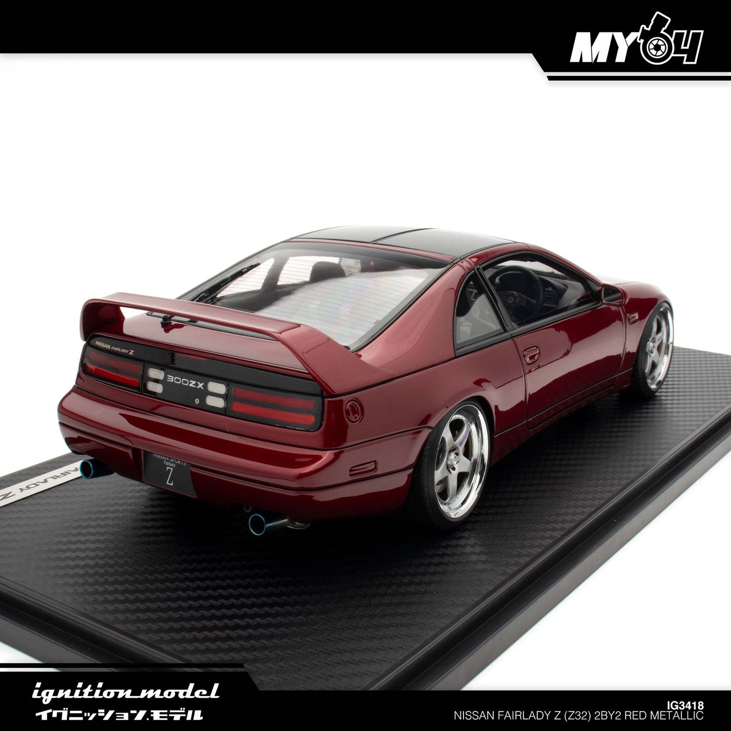 [Ignition Model] Nissan Fairlady Z (Z32) 2by2 - Red Metallic