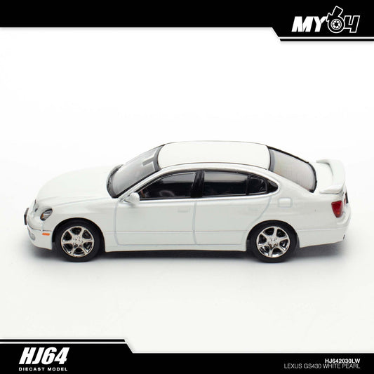 (UNSEAL UNIT) [Hobby Japan] Lexus GS430 - White Pearl