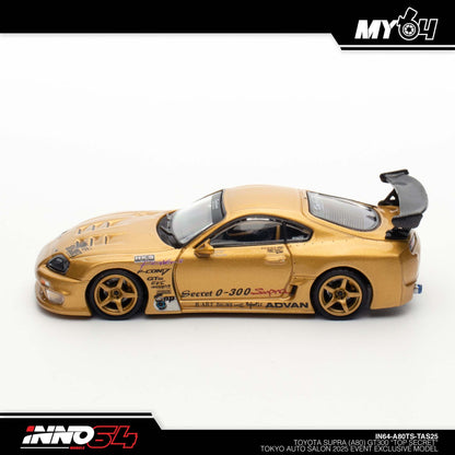 [INNO64] 1:64 Toyota Supra (A80) GT300 "Top Secret" Tokyo Auto Salon 2025 Event Exclusive