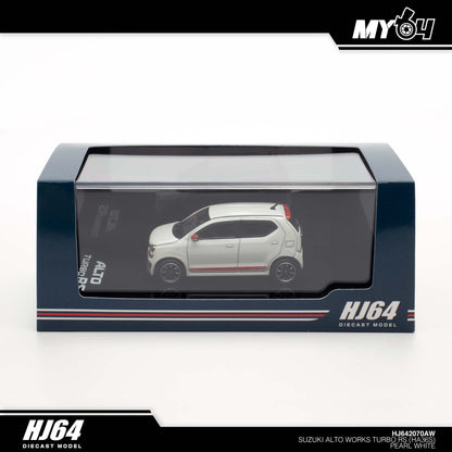 [Hobby Japan] Suzuki Alto Works RS (HA36S) - Pearl White