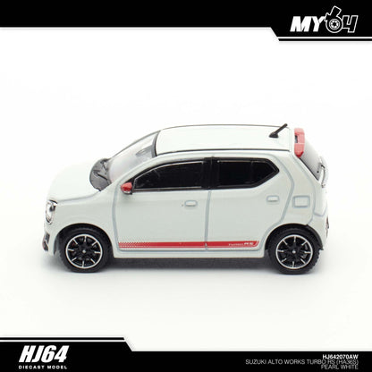 [Hobby Japan] Suzuki Alto Works RS (HA36S) - Pearl White
