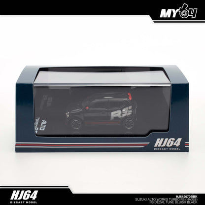 [Hobby Japan] Suzuki Alto Turbo RS (HA36S) RS Decal Tune - Bluish Black
