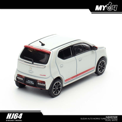 [Hobby Japan] Suzuki Alto Works RS (HA36S) - Pearl White
