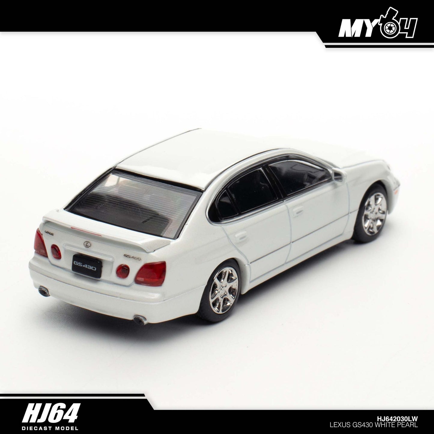 (UNSEAL UNIT) [Hobby Japan] Lexus GS430 - White Pearl