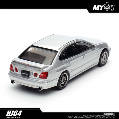 [Hobby Japan] Toyota Aristo V300 Vertex Edition Custom Version - Silver Metallic