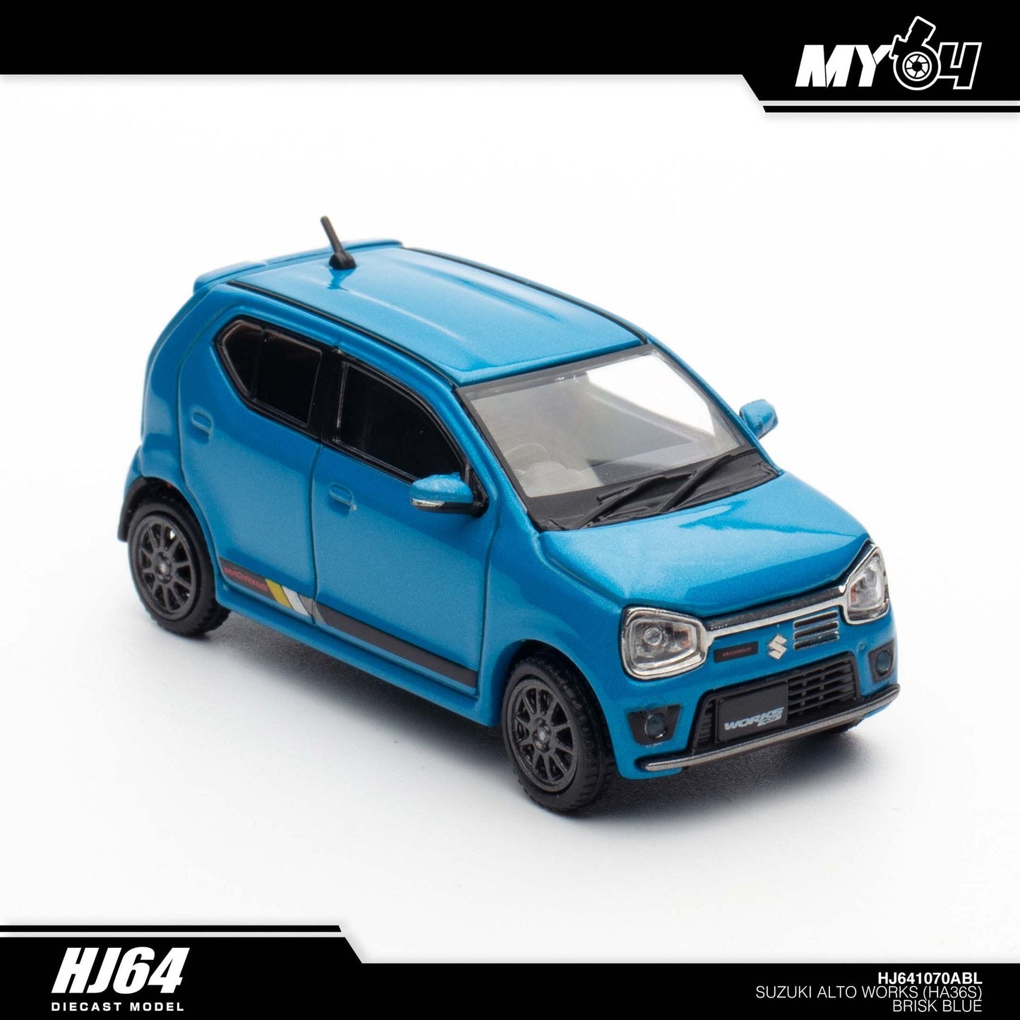 [Hobby Japan] Suzuki Alto Works Ha36S  - Brisk Blue
