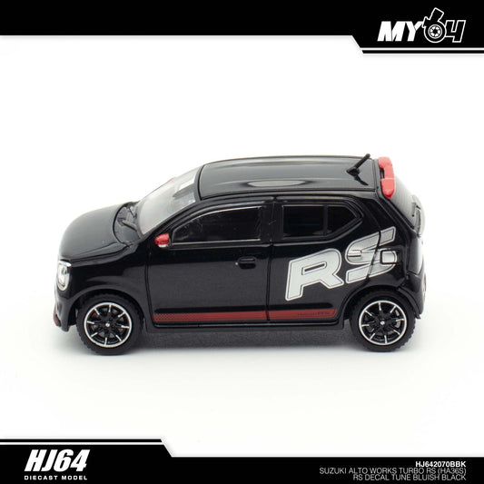 [Hobby Japan] Suzuki Alto Turbo RS (HA36S) RS Decal Tune - Bluish Black