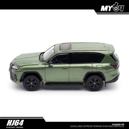 [Hobby Japan] Lexus LX600 Offroad - Terrane Khaki Mica Metallic