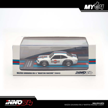 [INNO64] Mazda Savanna RX3 "Martini Racing" Livery