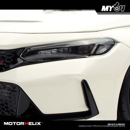 [Motorhelix] 1:18 Honda Civic Type R FL5 - Championship White