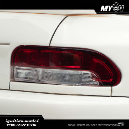 [Ignition Model] 1:18 Subaru Impreza WRX Type R Sti Version V (GC8) - White