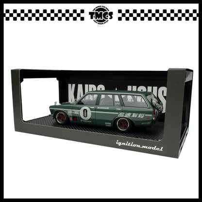 [Ignition Model] 1:18 Datsun Bluebird (510) Wagon - Green