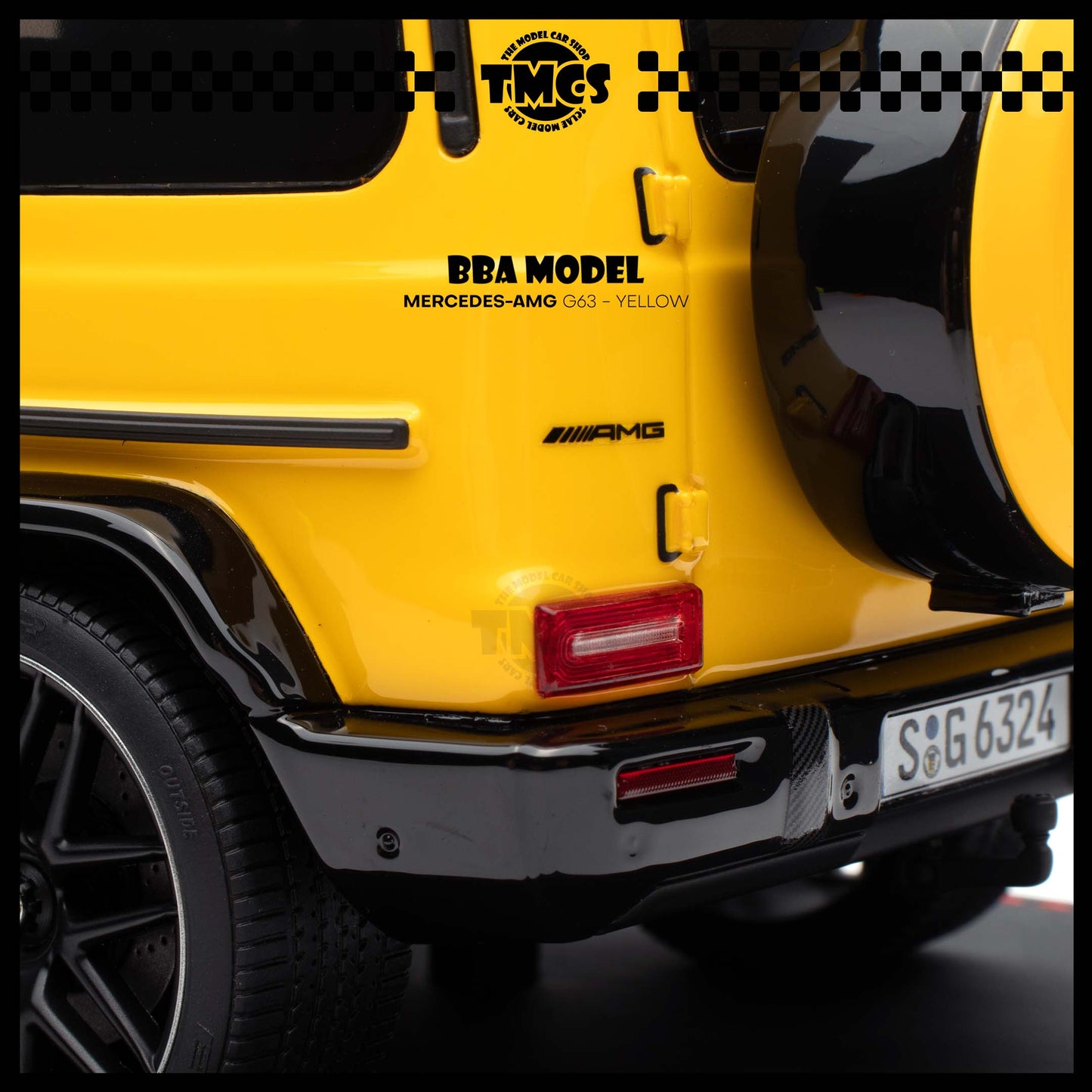 [BBA] 1:18 Mercedes-AMG G63 - Yellow