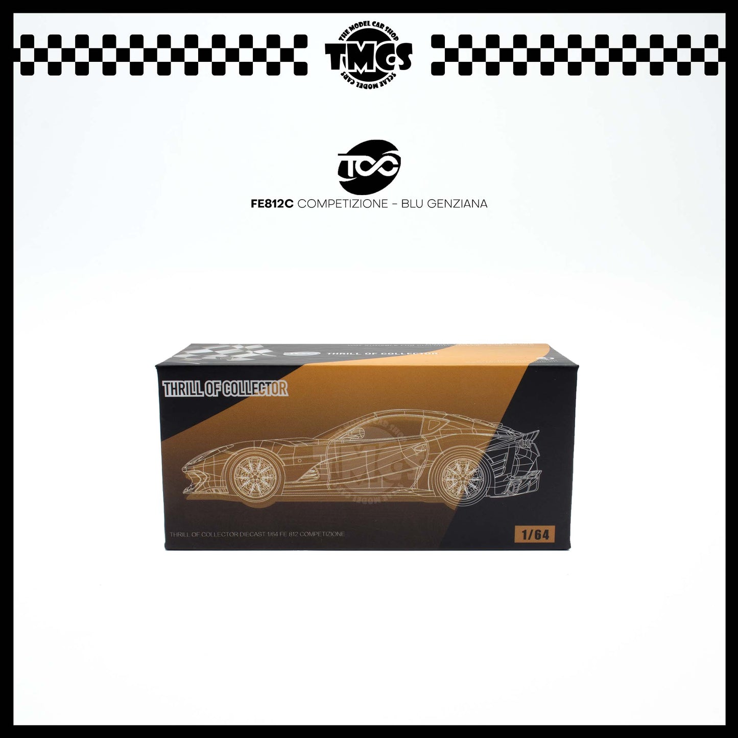 [Thrill Of Collector] FE812C Competizione - Blu Genziana