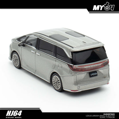 [Hobby Japan] Lexus LM500h (RHD) /6 Seater - Sonic Titanium