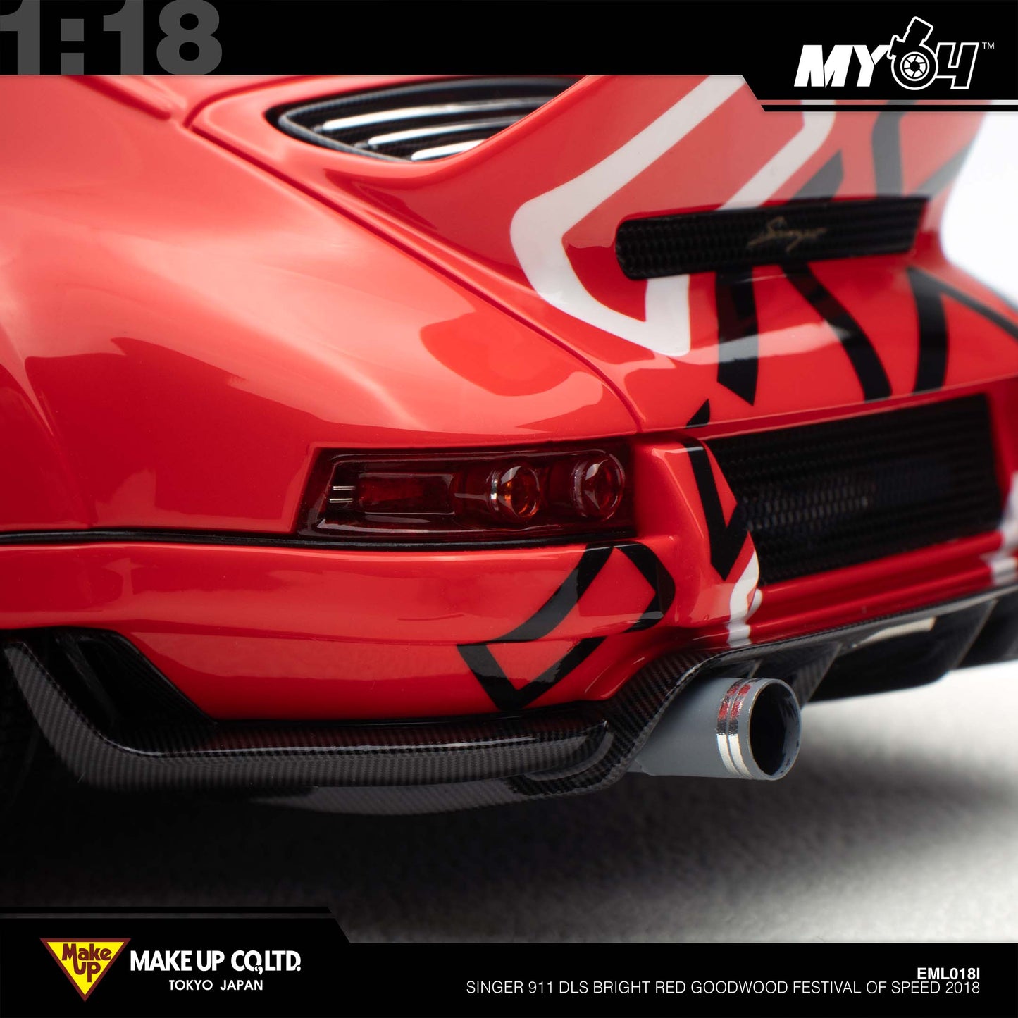 [Make Up] Singer 911 DLS - Bright Red Goodwood Festival of Speed 2018