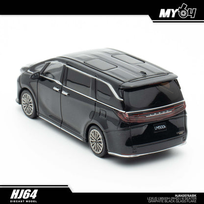 [Hobby Japan] Lexus LM500h (RHD) /6 Seater - Graphite Black Glass Flake