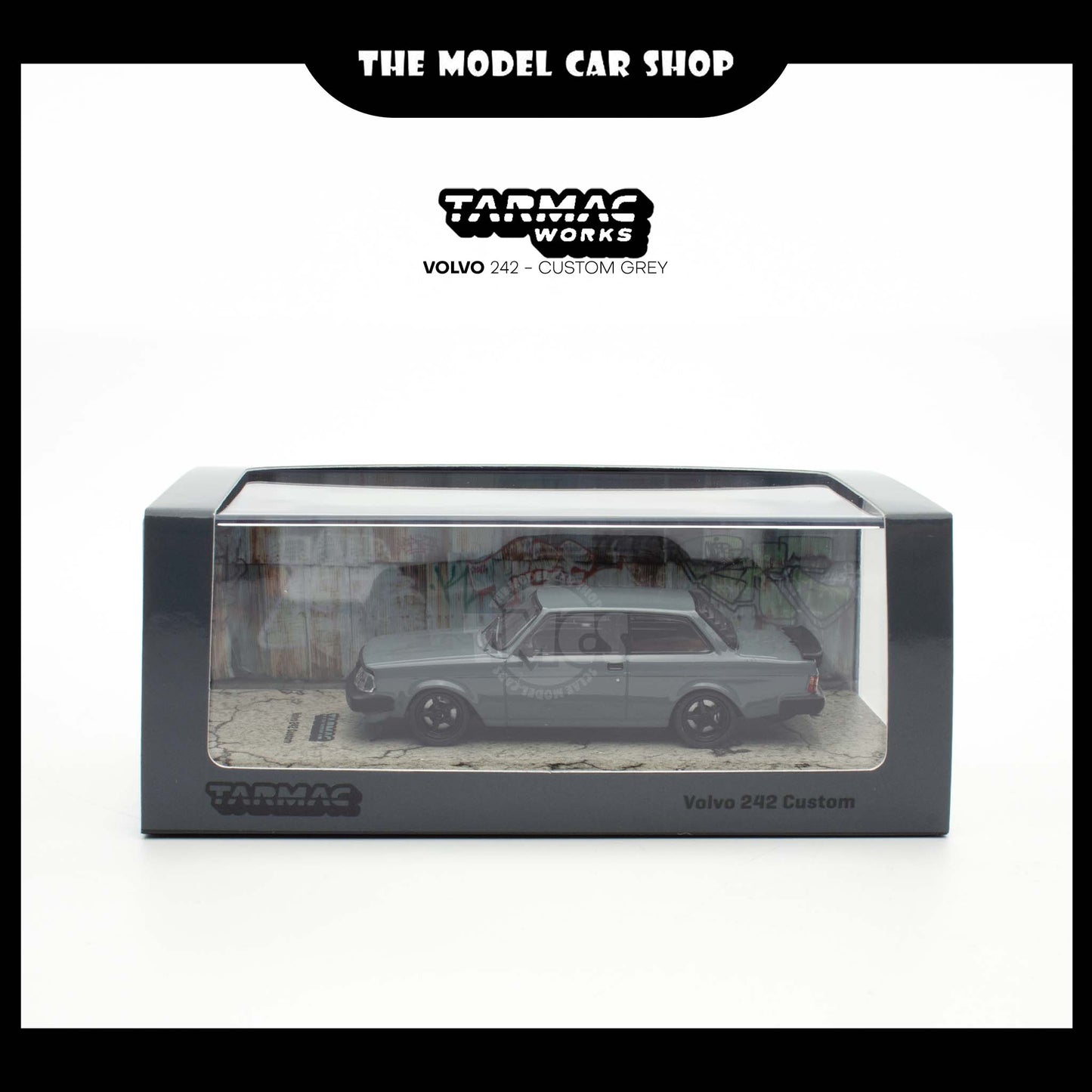 [Tarmac Works] Volvo 242 - Custom Grey