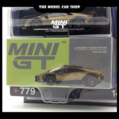 [MINI GT] Lamborghini  Huracán Sterrato Verde Gea Matt