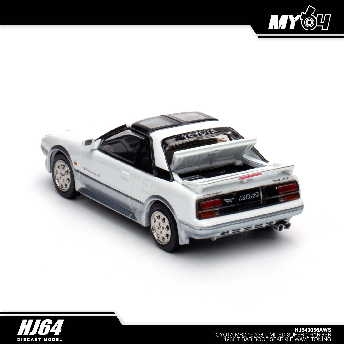 [Hobby Japan] Toyota MR2 1600G - Limited Super Charger 1988 T Bar Roof - Sparkle Wave Toning