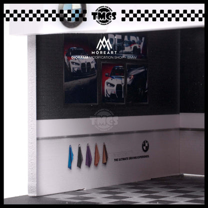 [More Art] 1:64 Diorama Modification Shop - BMW